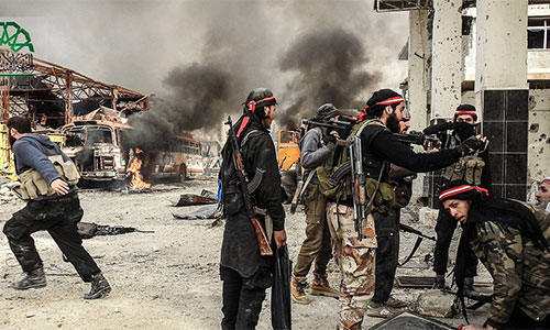 Estados Unidos busca aliviar la situación de los “armados” en Ghouta Oriental